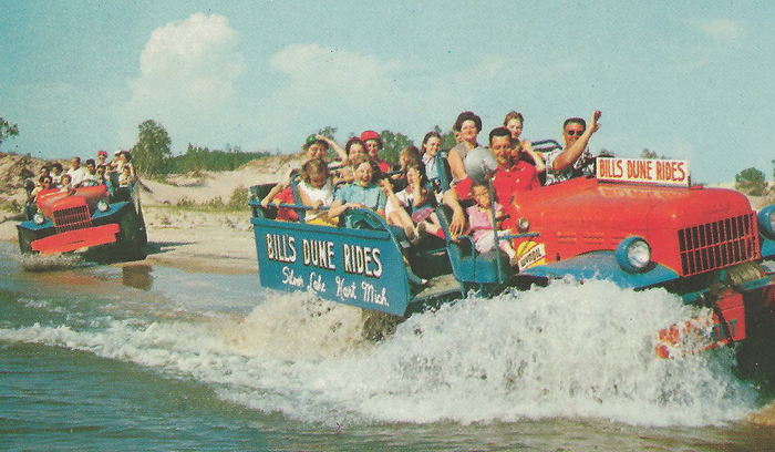 Bills Dune Rides - Postcard (newer photo)